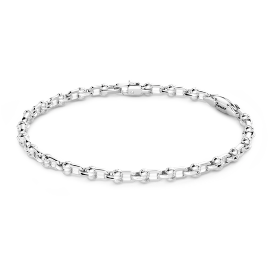 Bracciale a Catena di Design in Argento Zancan