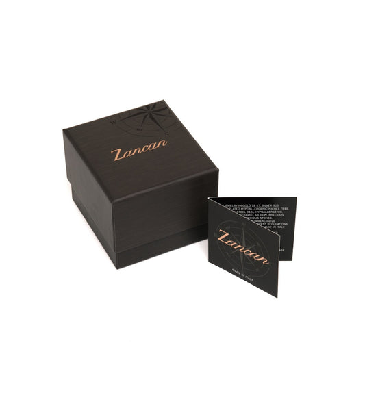 Bracciale Mezzo Tennis in Argento e Spinelli Verdi Zancan