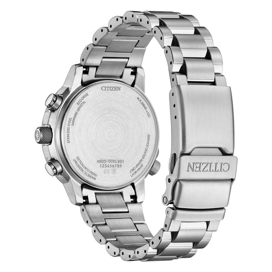 Orologio Crono Pilot Acciaio 41mm Citizen