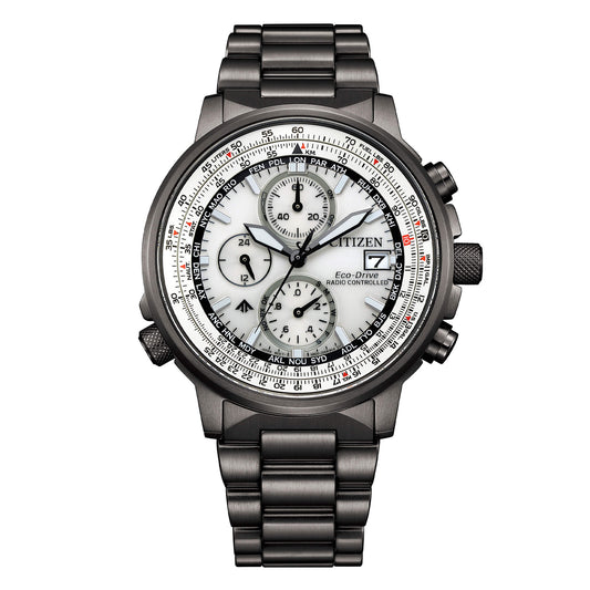 Orologio Crono Pilot Acciaio 41mm Citizen