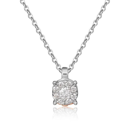 Girocollo con Angelo in Oro e Diamanti Roberto Giannotti