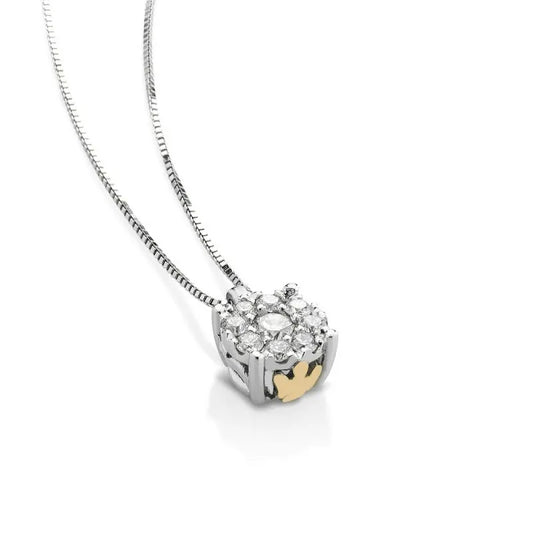 Girocollo con Angelo in Oro e Diamanti Roberto Giannotti