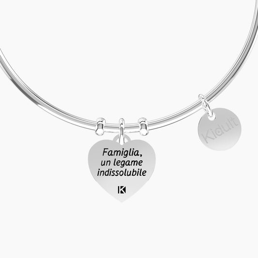 Bracciale Rigido con Cuore Kidult