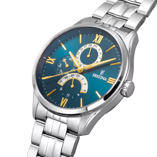 Orologio Blu Cinturino in Acciaio Festina