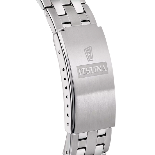 Orologio Classics Blu con Cinturino in Acciaio Uomo Festina