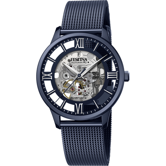 Orologio Blu Cinturino in Acciaio Uomo Festina