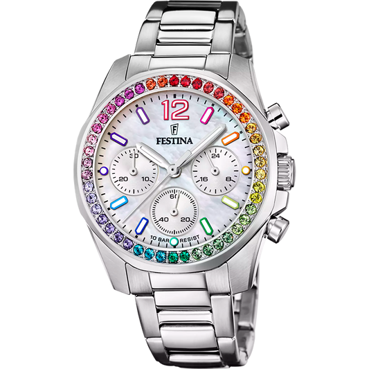Orologio Rainbow in Acciaio, Donna Festina