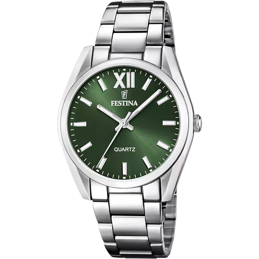 Orologio Allegria, Cinturino in Acciaio Verde, Festina