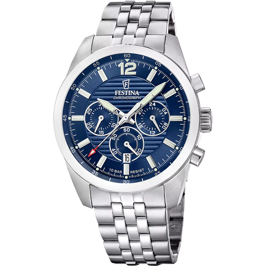 Orologio Azzurro Uomo Festina