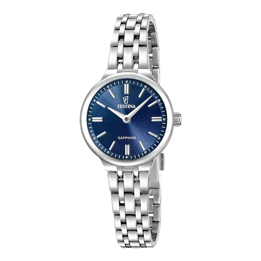 Orologio Mademoiselle Azzurro Cinghia Acciaio Inossidabile, Donna Festina