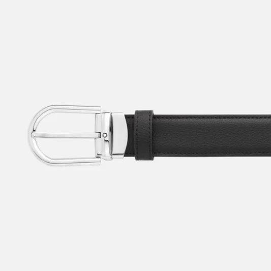 Cintura Reversibile Horseshoe 30mm in Pelle Montblanc